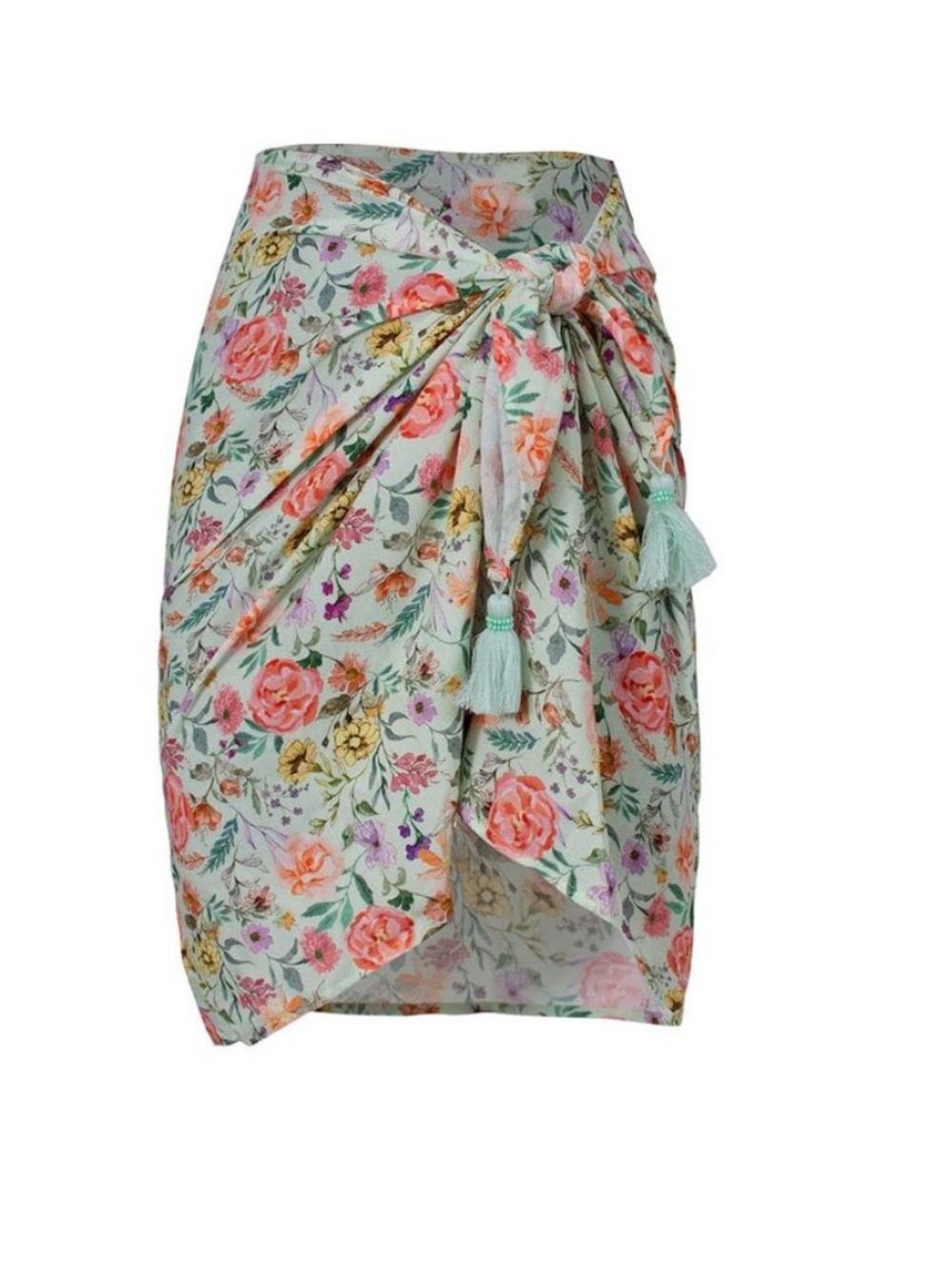 NWT Amanda Stanton x PQ Sprout Tassel Sarong
